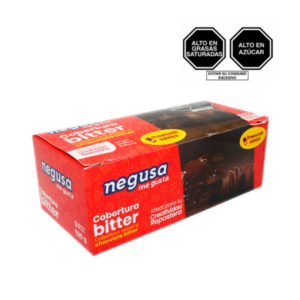 Cobertura Bitter 600gr Negusa  caja